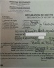 01 - Quittance de paiement des droits d'enregistrement